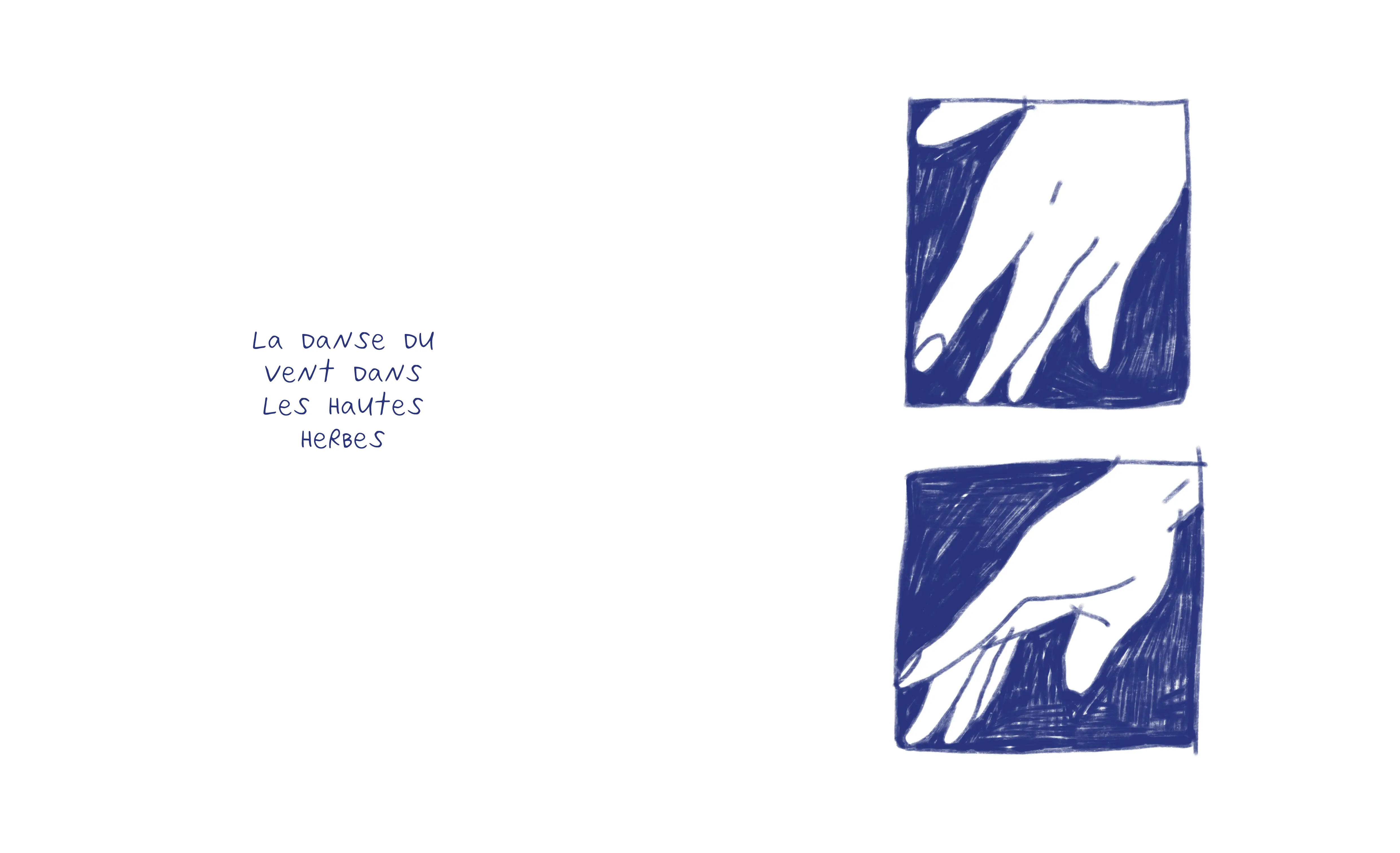 la danse du vent dans les hautes herbes