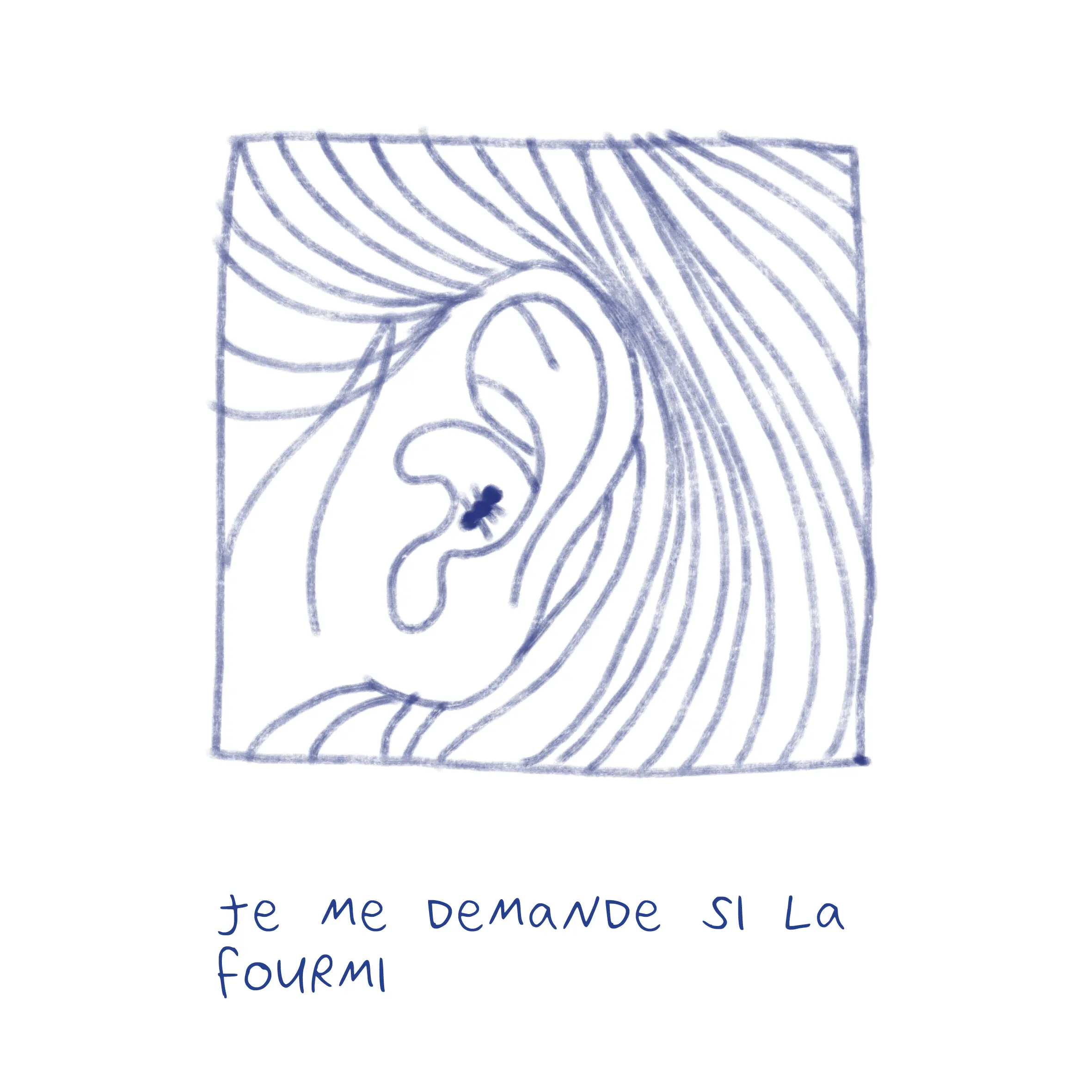 je me demande si la fourmi, strip le printemps