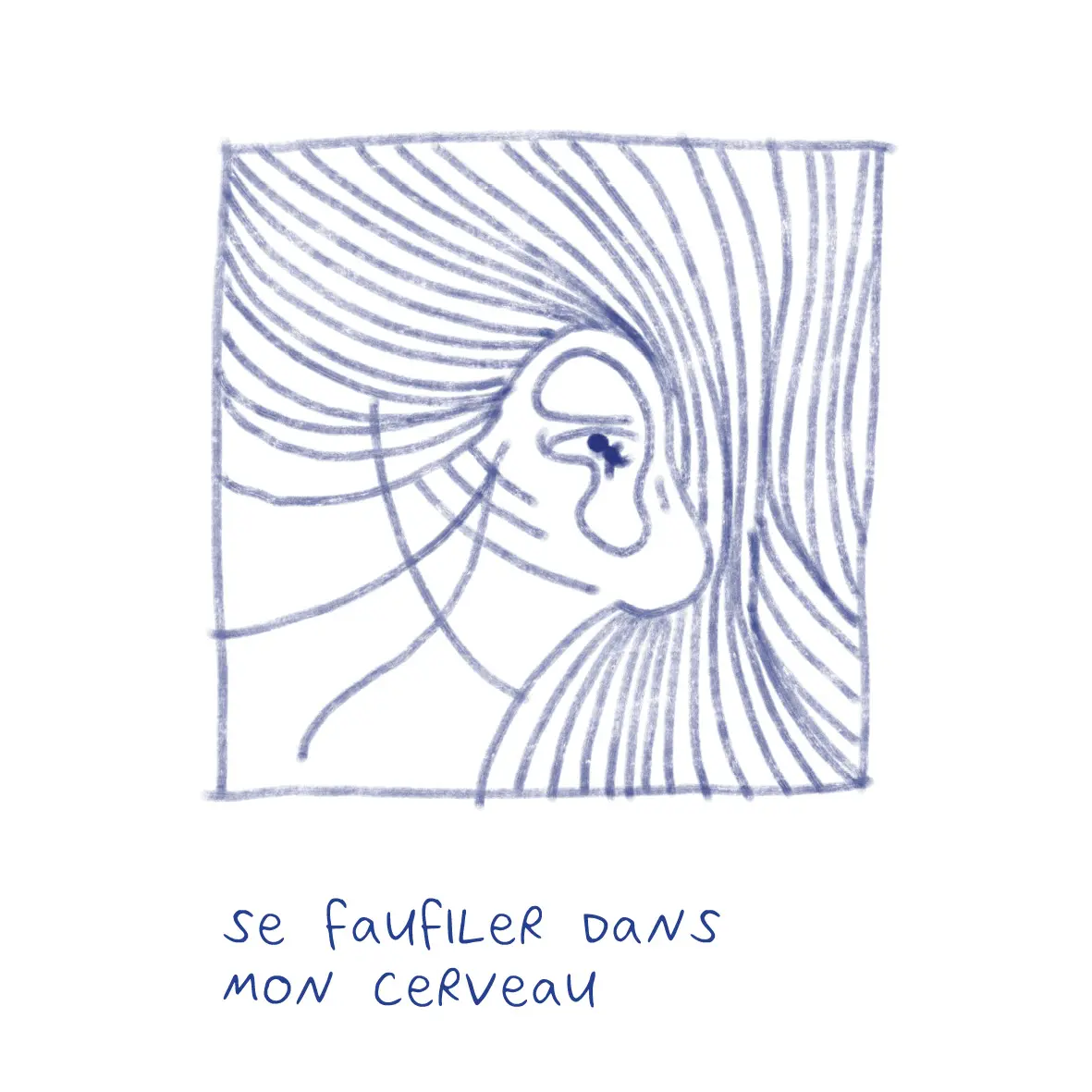 la fourmi peut se faufiler dans mon cerveau, strip le printemps