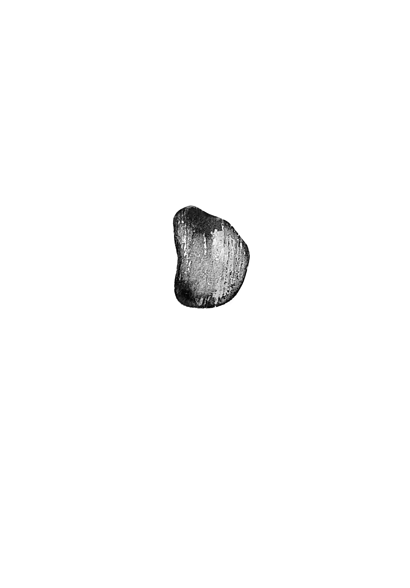 un caillou tout seul